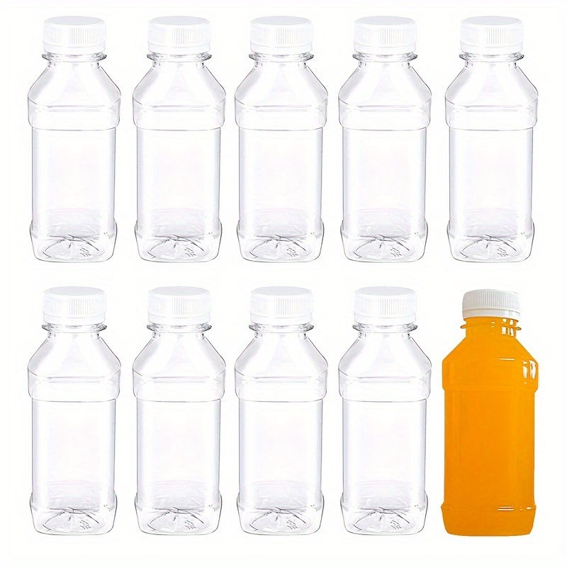 

10/20 Pack de bouteilles en plastique transparent - 100ml Hypoallergénique PET Échantillon Contenants pour , huiles et eau - Bouteilles en plastique transparent rechargeables