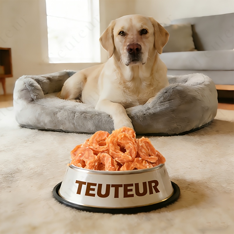 TEMU Dog Treats Chicken Jerky Rings, -free Grain-free Real Dried Breast Dog Training Snacks For Small Medium Large Dogs Large Pack