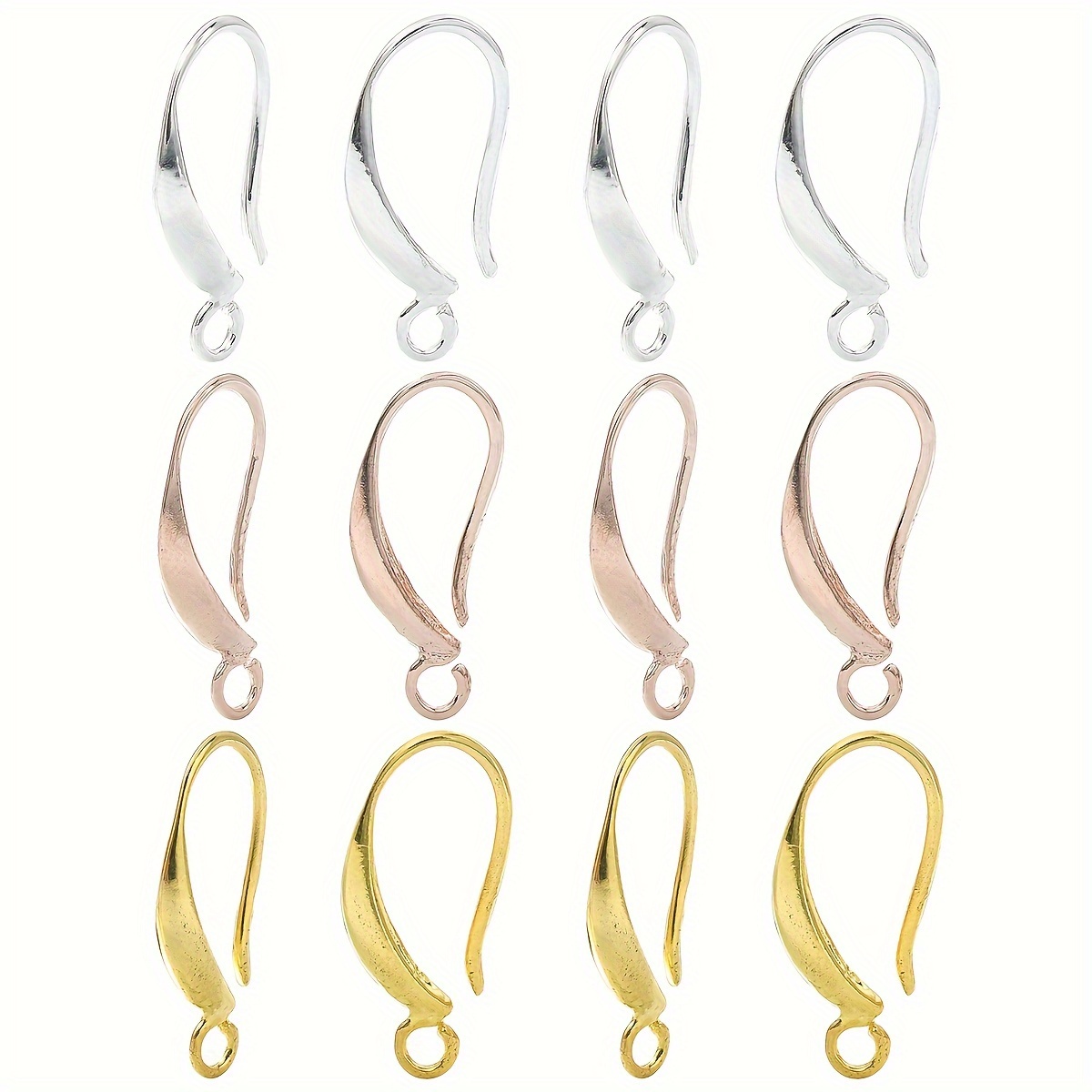 Hooks 316 Stainless Steel Fish Hook Earrings Hypoallergenic - Temu Australia