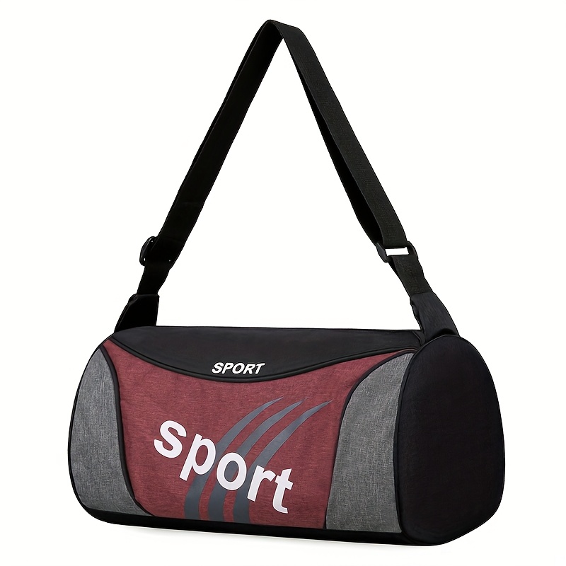 TEMU Unisex Travel Bag, In . Nylon Small Luggage Bag With A Stylish Printed Pattern. Men'-shoulder Bag, Simple And Casual Crossbody Bag For Short