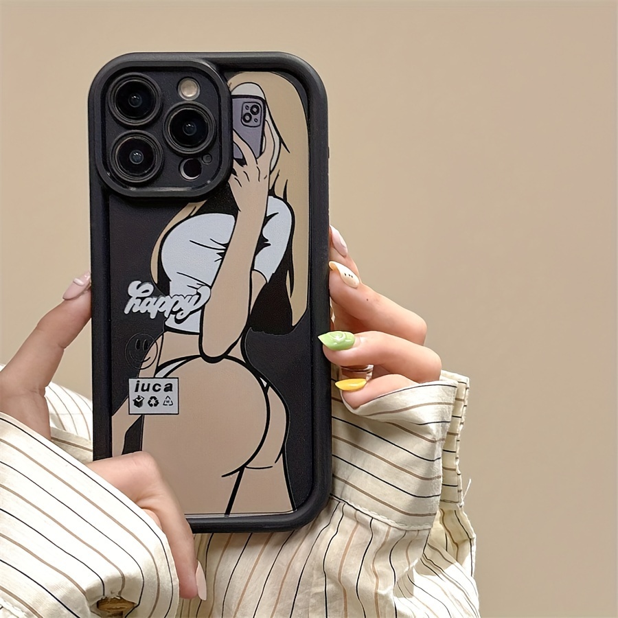 

Cartoon Graphic Protective Phone Case For Iphone 11/12/13/14/12 Pro Max/11 Pro/14 Pro/15/xs Max/x/xr/7/8/8 Plus, Gift For Birthday, Girlfriend, Boyfriend
