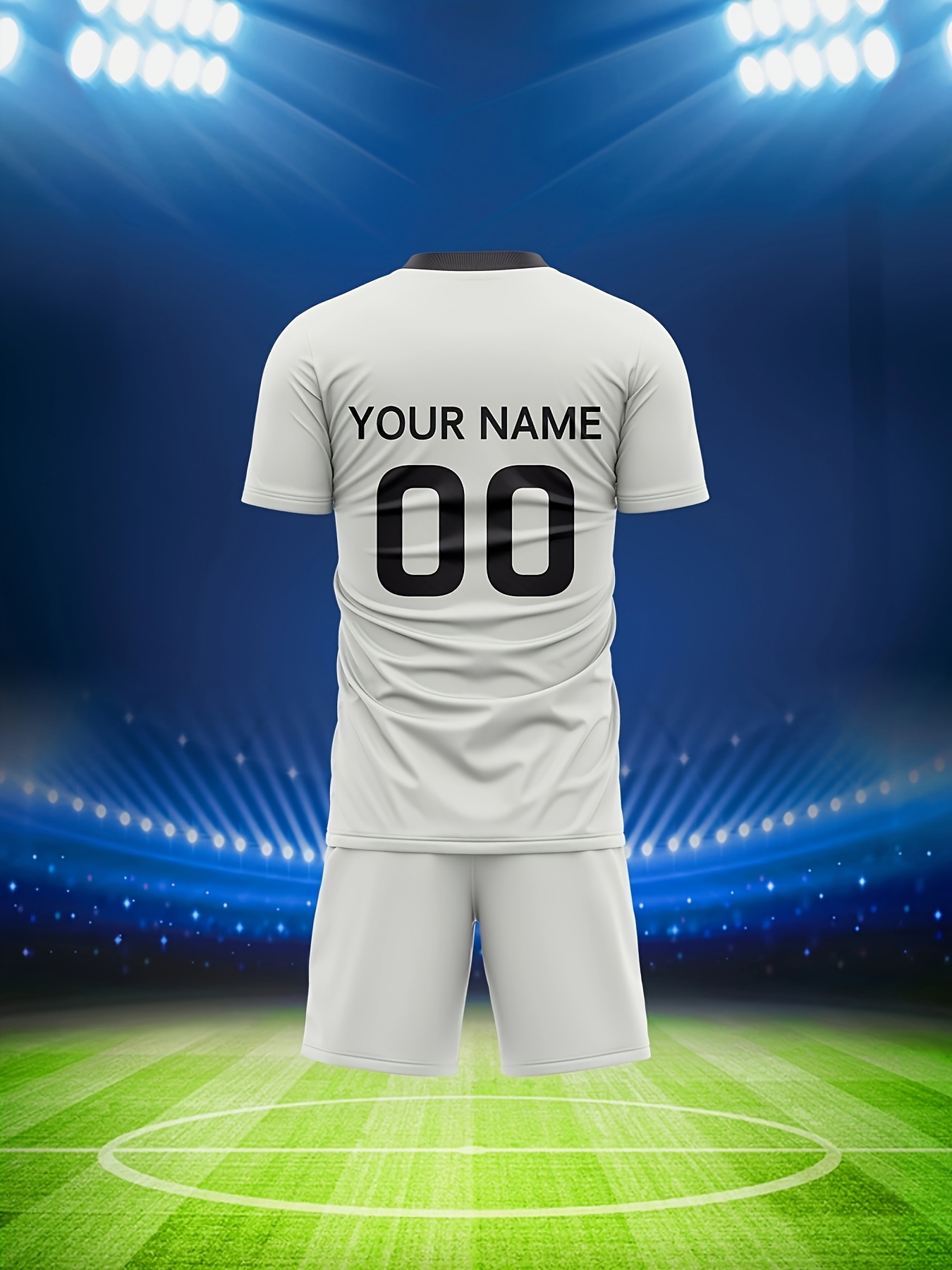 customizable soccer jersey set adults personalized name Temu Germany