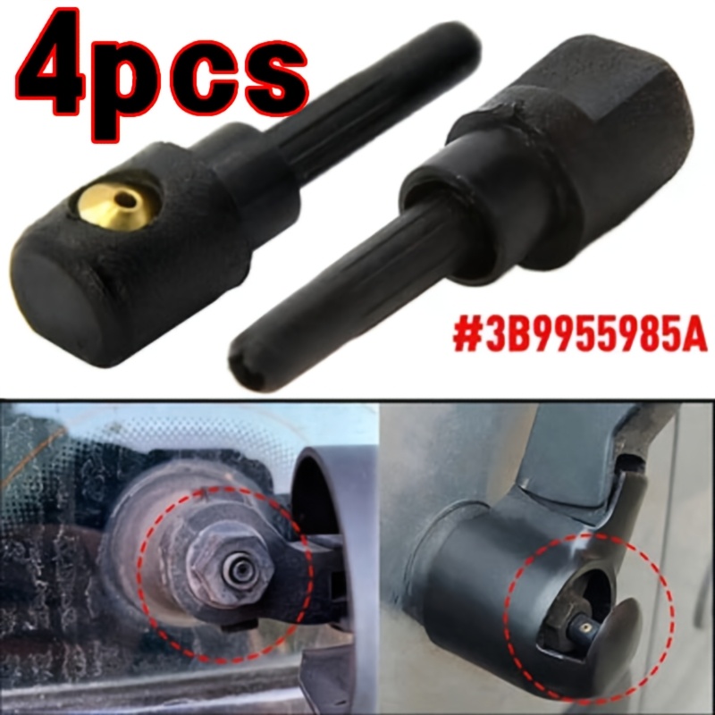 E-shop 4-teiliges Set für VOLKSWAGEN , Skoda, für AUDI für Mercedes-Benz Heckscheibenwischer-Sprühdüsen. OEM: 3B9955985A