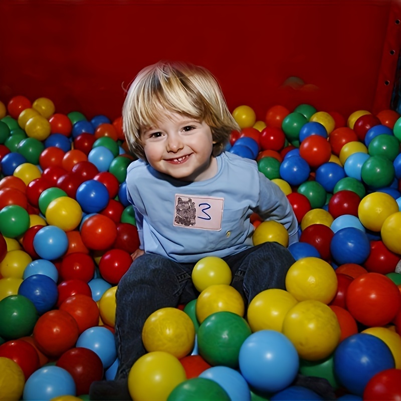 

50/ Vibrant Ocean Balls - Soft, And Suitable For Children, Sensory Play And Color - Indoor Fun, Birthday And Holiday Gifts