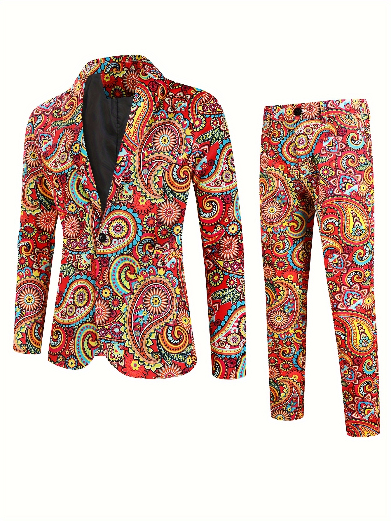 stylish casual   suit with pants set 2pcs   0