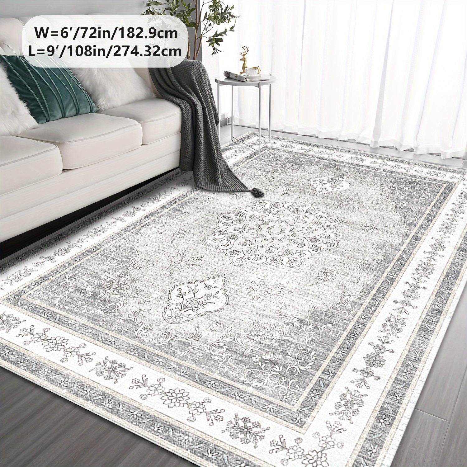 velvet carpet 2 3ft 3 5ft 4 6ft 5 7ft 6 9ft comfortable and stylish suitable for living room bedroom porch and more machine washable non slip