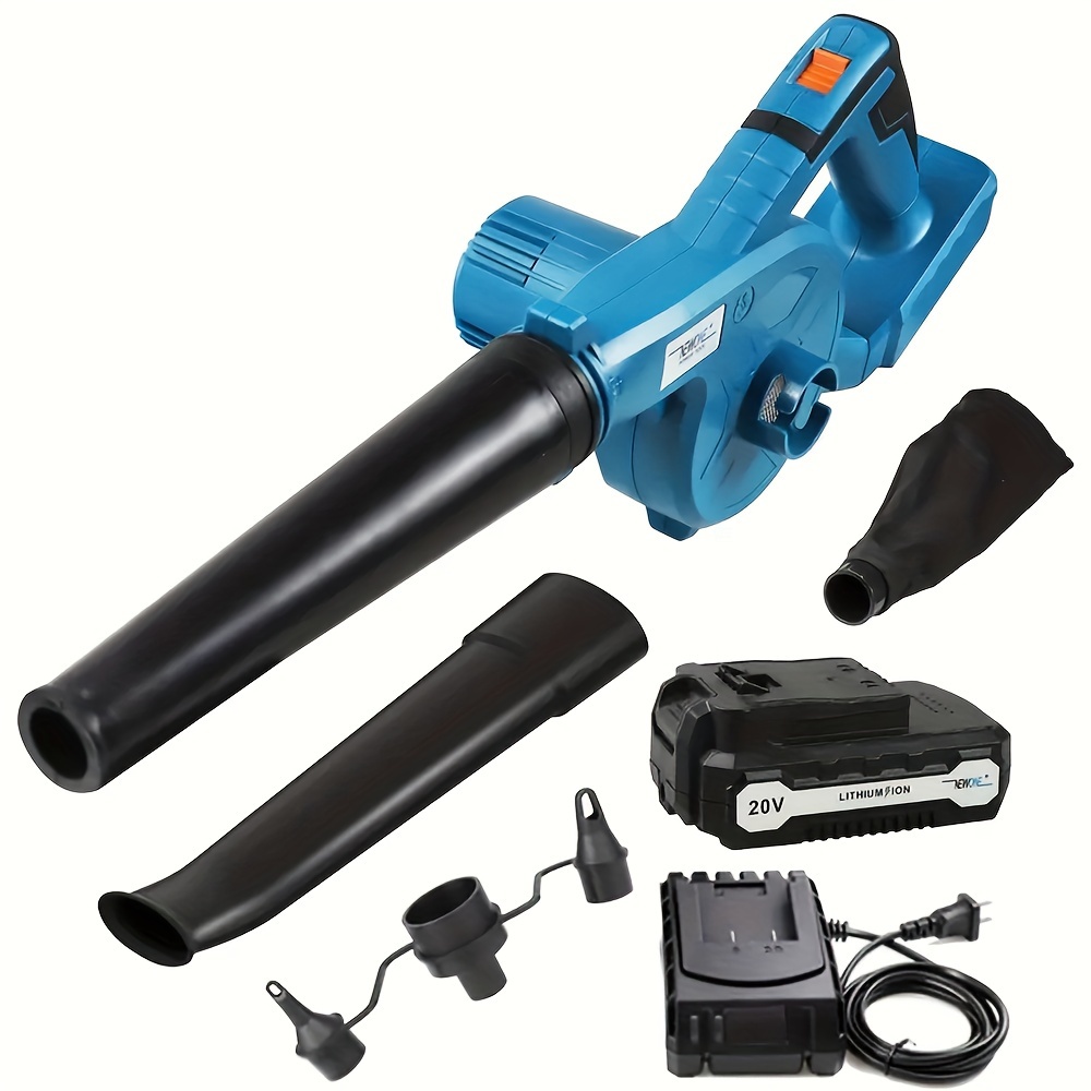 

20v Cordless Leaf Blower - 20 Ah Battery, 2-speed Settings, Effortless Lawn, Patio & Garden Cleaner