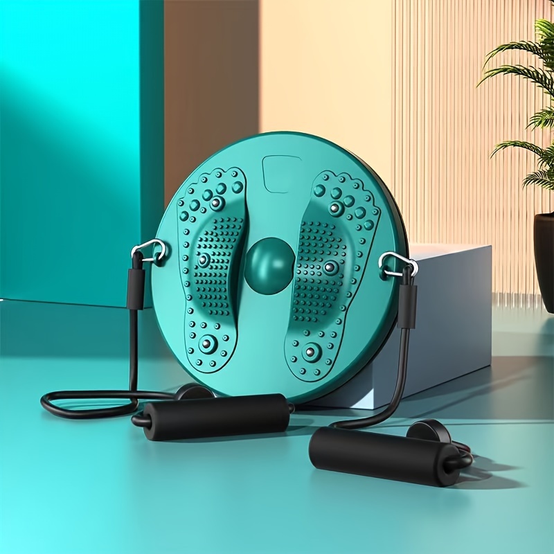 1PC Home Waist Twisting Board with Tension Rope for Effective Abdominal Muscle Building and Fitness Core Strength Training