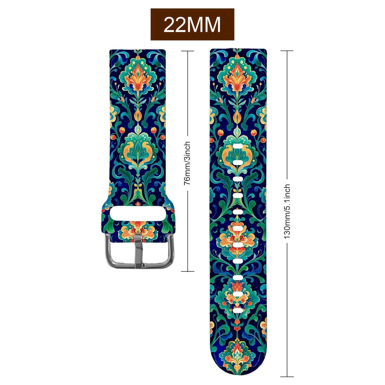 TEMU Correas para Samsung Galaxy Watch, banda de silicona colorida para Samsung Galaxy Watch, elegantes, ligeras, fáciles de limpiar, resistentes a