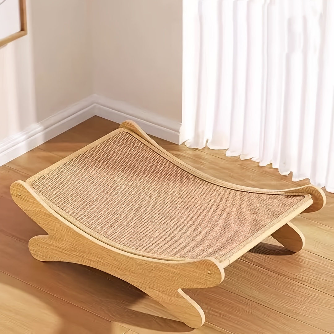 TEMU Durable & Sisal Cat Scratcher, Easy To Assemble, Detachable And Washable. Cats' Scratching Instinct, Fits . Protect Your Furniture, Keep !