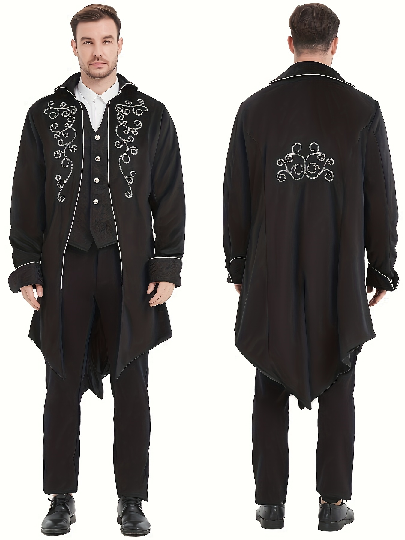 紳士レトロスチームパンク燕尾服ジャケット ヴィンテージゴシック