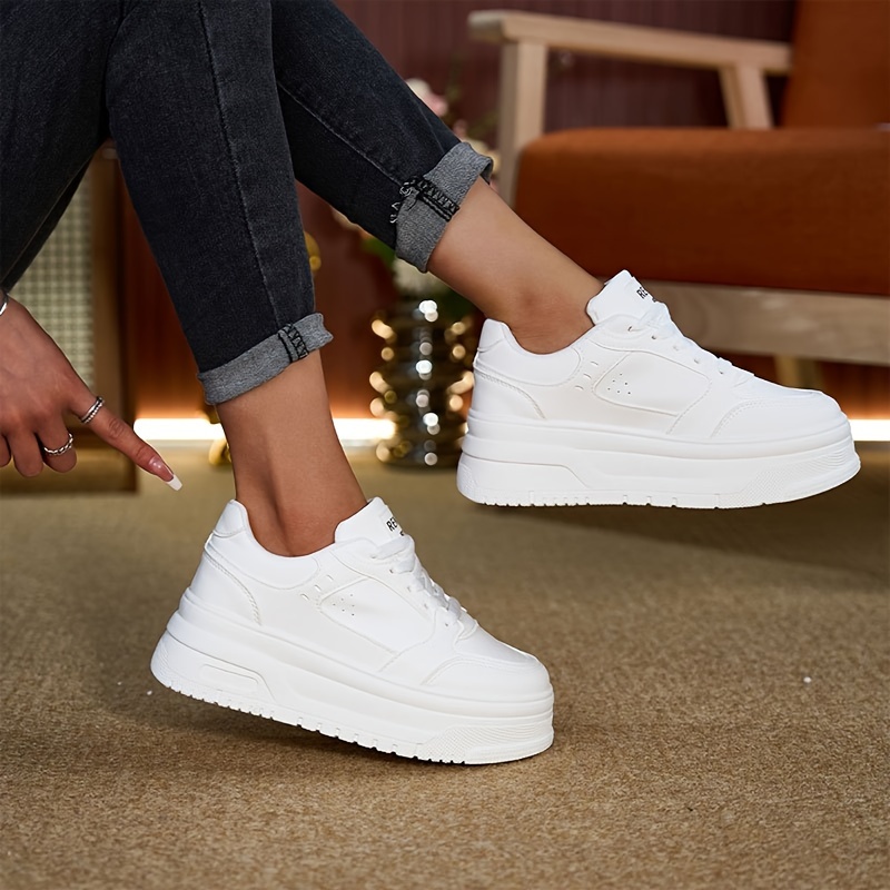 Zapatillas Blancas Ropa De Tenis Invierno Zapatillas Blancas Mujer