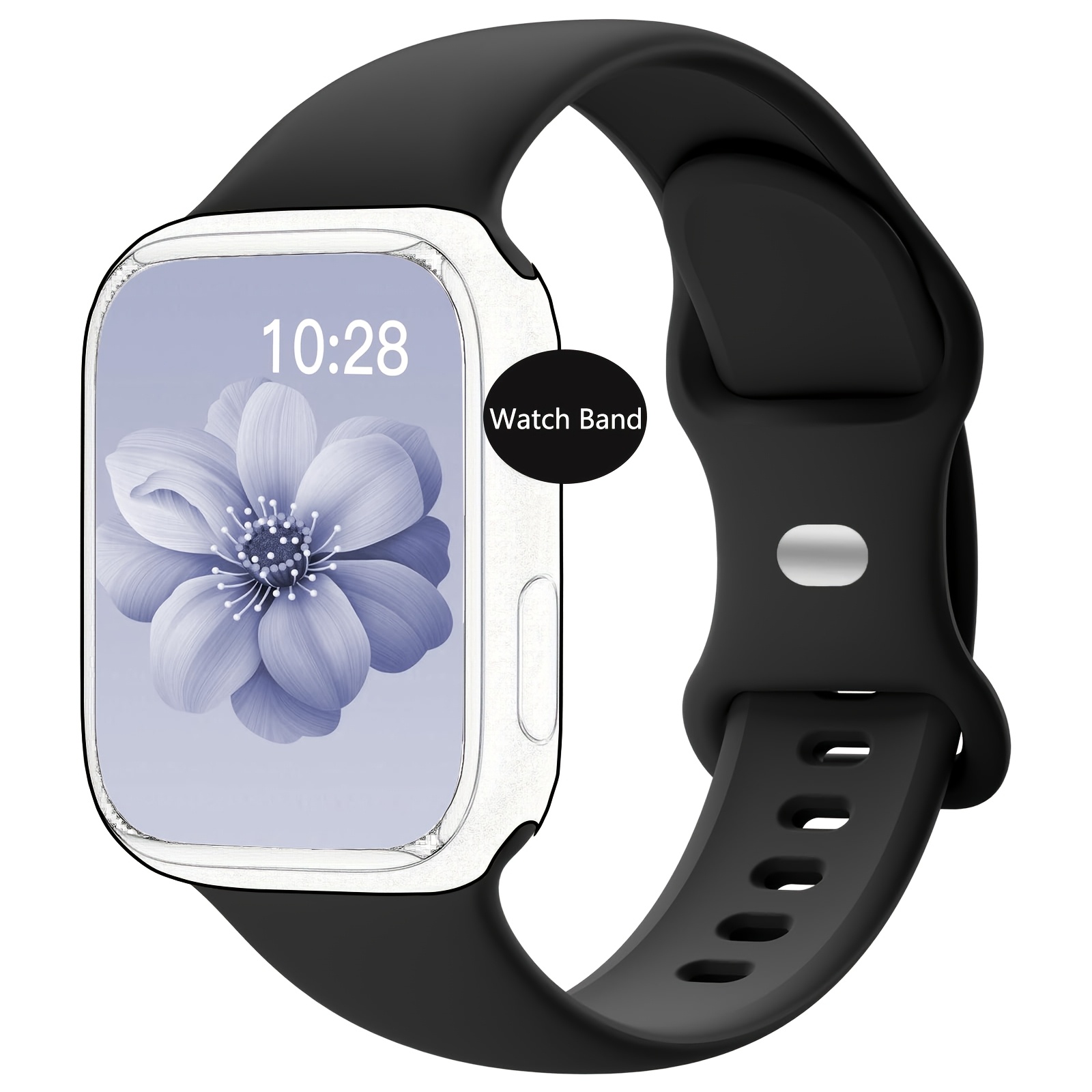 Image of Sport Bands Compatible With Watch Band Ultra 2/3/ultra 12/11/10/9/8/7/6/5/4/3/2/1 38mm 40mm 41mm 42mm 44mm 45mm 46mm 49mm For Women/men Replacement Strap