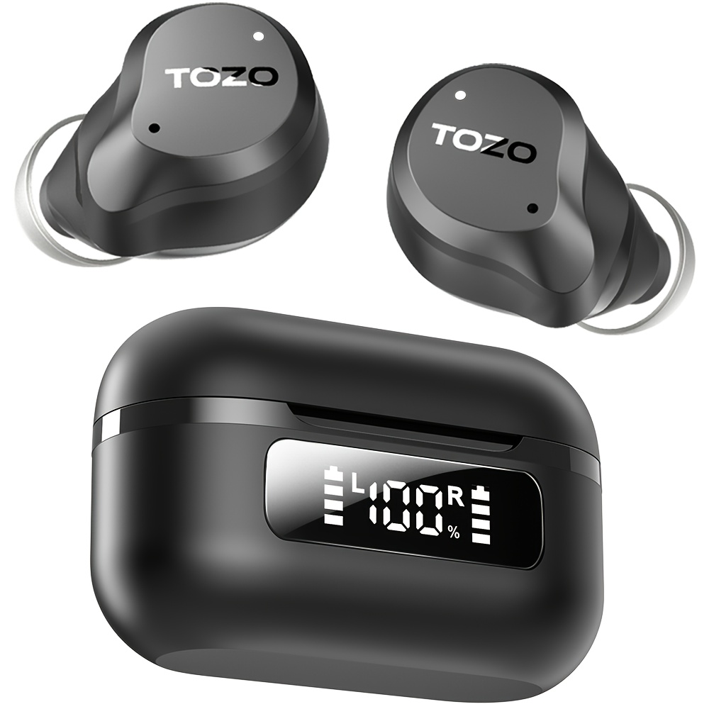 

Calls Wireless Earbuds With Active Noise Cancellation, 59-hour & Led Display - Office, Gym & Cycling - Great Gift Idea, Best For Christmas