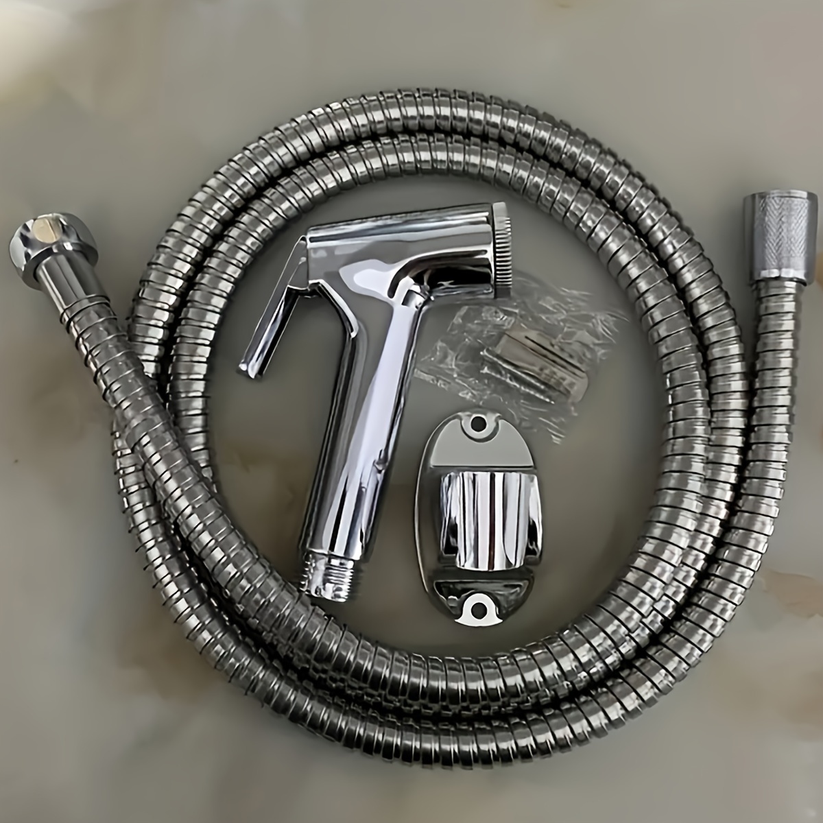 1pc Bathroom Accessory Set, Household Handheld Showerhead, Body Cleansing And Women's Washing Set, Toilet Spray Gun, Toilet Booster, Flushing Device, Nozzle