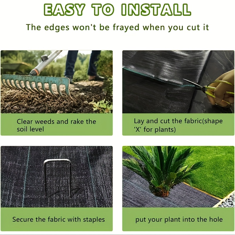 100m/3937in, 200m/7874in, 500m/19685in, Orchard Weed Prevention Cloth, Horticulture Weed Prevention Cloth, Greenhouse Greenhouse Film, Garden Weed Barrier, Garden Moss Prevention, Black PE Forest Weed Prevention
