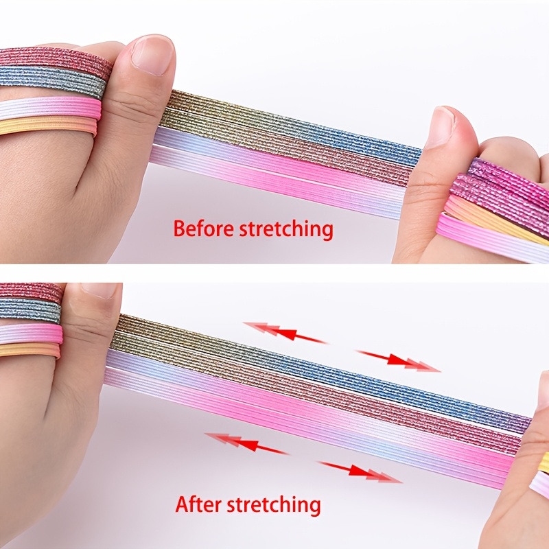 1 Pair Elastic No-Tie Shoe Laces with Diamond Buckle, Lightweight Acetate Rivet Laces, Solid Color Fashion Sneaker Laces, Hand Washable, Woven Craftsmanship, Sports Style