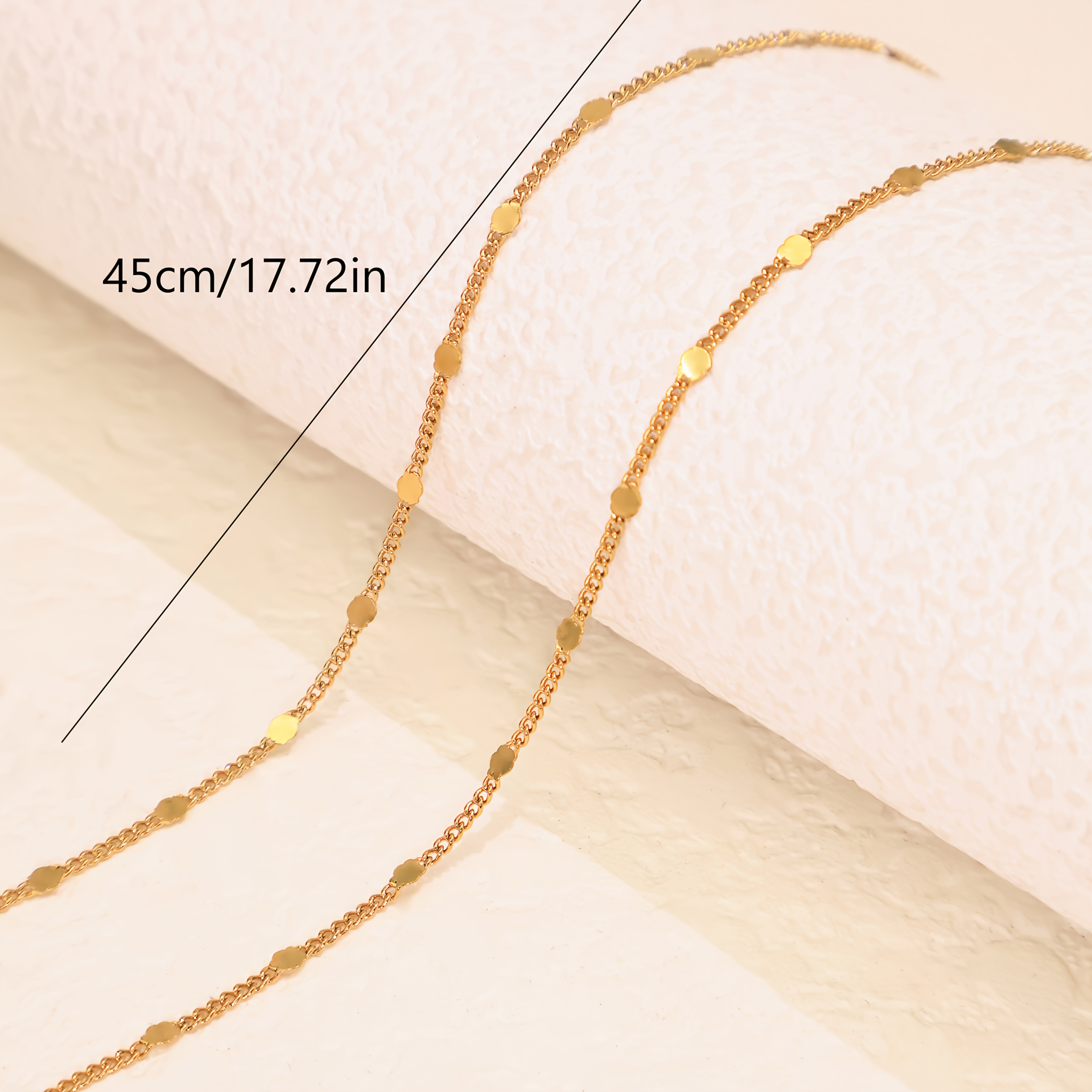 Women's 18K Plated Bohemian Delicate Flake Necklace