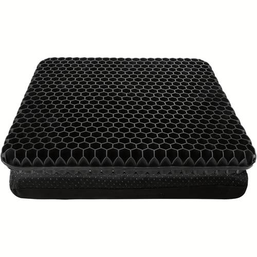 orthopaedic seat cushion car seat cushion office chair coccyx cushion with gel memory foam seat pad 42cm x 38cm x 4cm