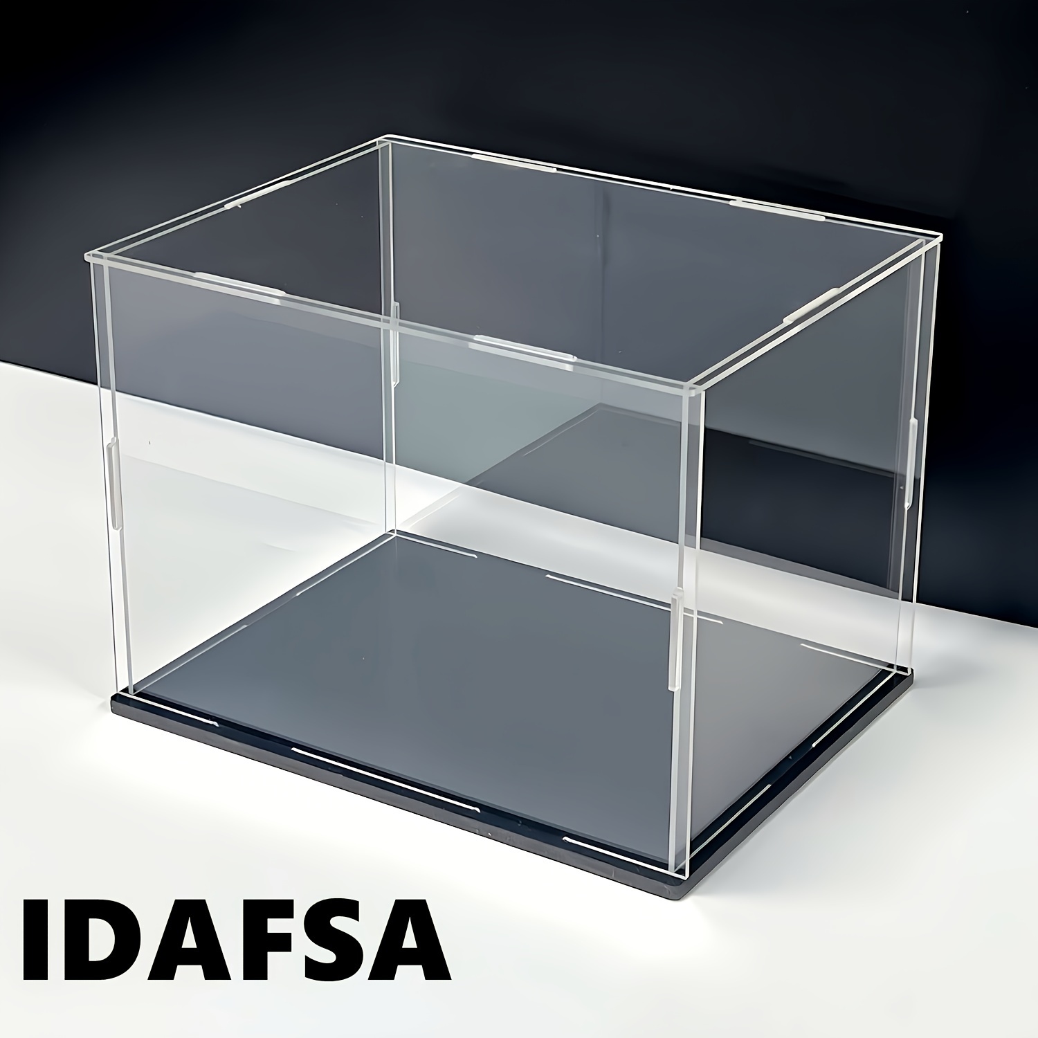 

1pc Protect Your Toy Figurines With This Transparent Display Box Building Block Storage Cabinet!