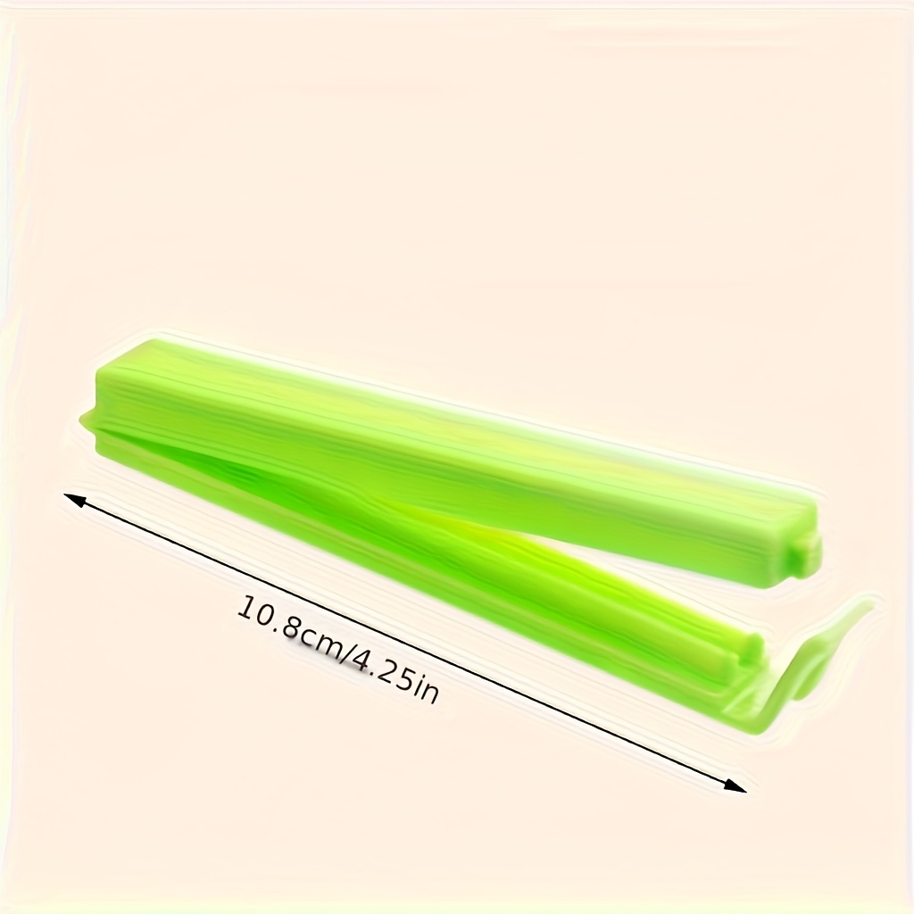 10/20/30pcs Plastic Food Bag Clips, Reusable Seal Clips, Moisture and Dust Proof Freshness Kitchen Storage Box and Storage Accessories