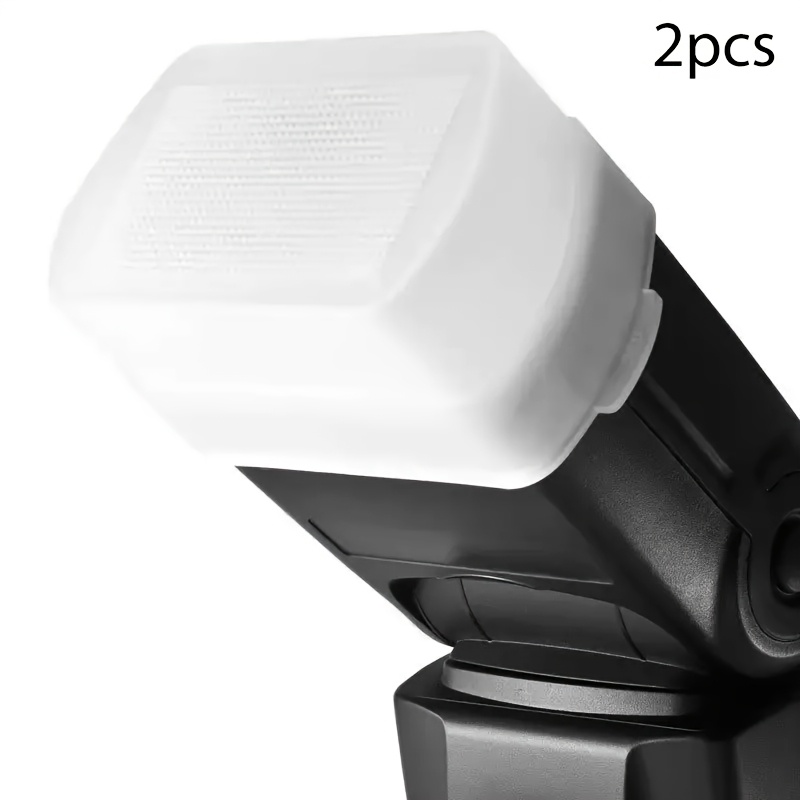 TEMU 2 pezzi Softbox per V860II, V850II, TT685, TT600 - Un Softbox ad intensit� facile da e che non richiede batterie, compatibile con Sony, Nikon,