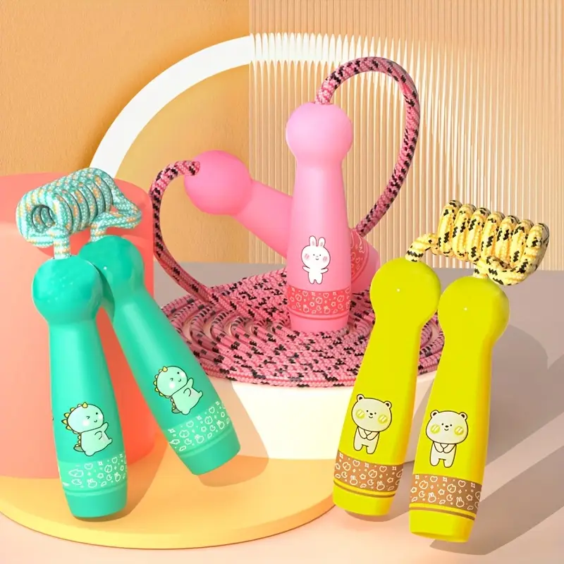 儿童跳绳可调节长度耐用适合运动塑身健身用品适合儿童男女通用学生运动器材户外休闲训练 商品详情 0