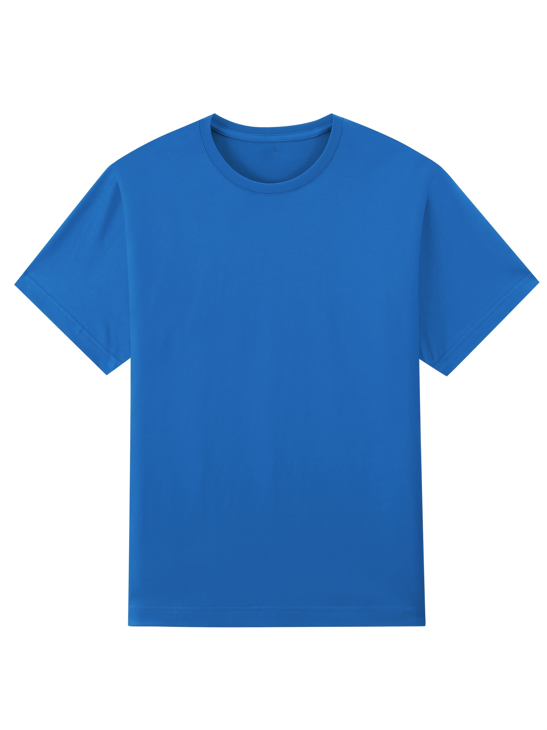 abemetter Men's Solid Purple 100% Cotton Crew Neck T-Shirt - Heavyweight 200 GSM, Soft Breathable Short Sleeve Casual & Formal Wear, All-Season Comfort, Vibrant Purple Color for Daily Use & Vacation Resorts - Versatile Everyday Essential (Hand Wash/Dry Clean) - Ideal for Parties & Business Casual - Minimalist Plain Tee with Regular Fit, Smooth Texture, and Timeless Design in Solid Purple Shade