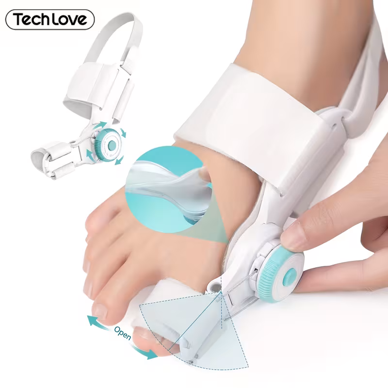 device for men and women featuring an adjustable knob splint for with a non slip heel strap compatible with feet Product details 1