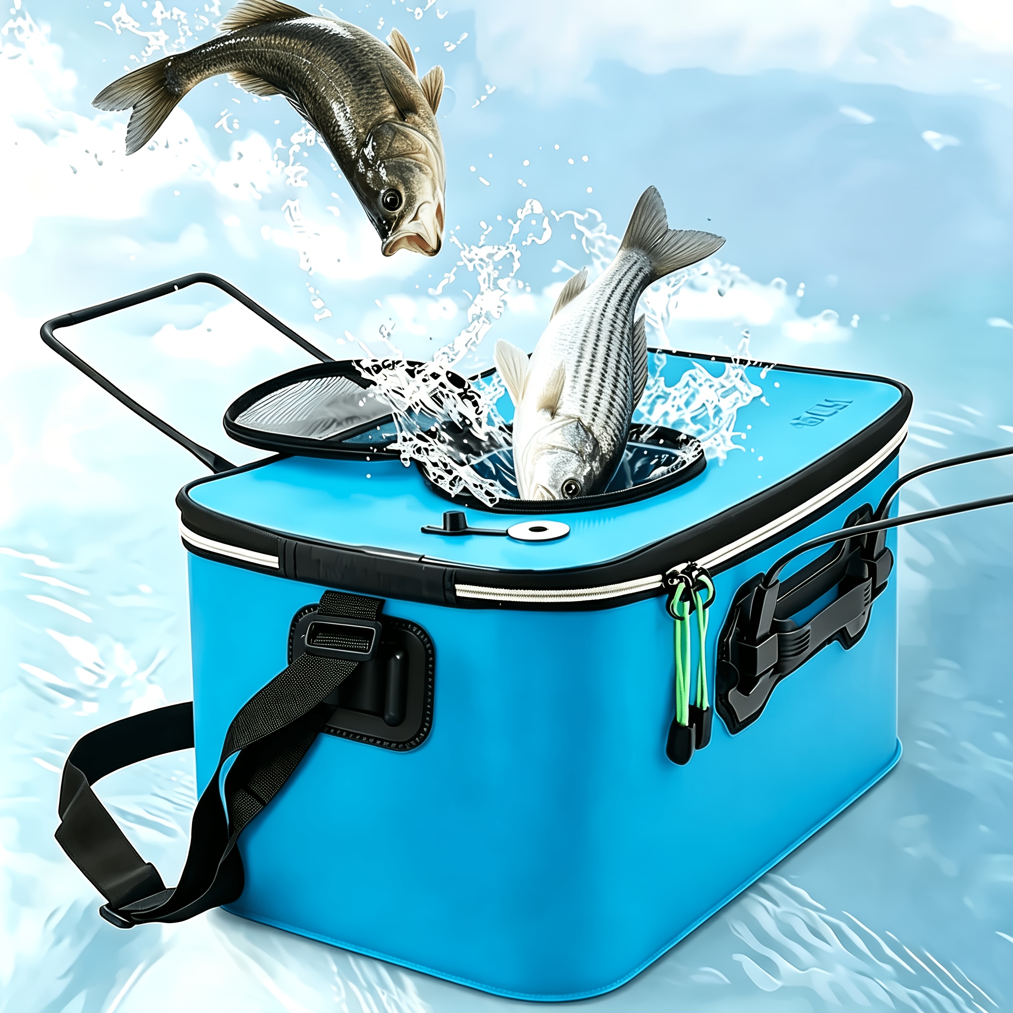 fishing box sold on Temu United States