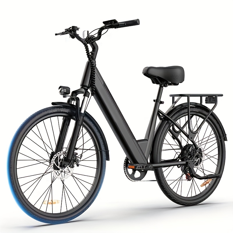 Image of E26 Commuter City E Bike 48v 10.4ah 60km Range 250w Motor Lightweight Frame For Weekend Camping Outdoor Exploration Trail Fun And Leisure A Great Option To Treat Yourself Or Surprise A 1