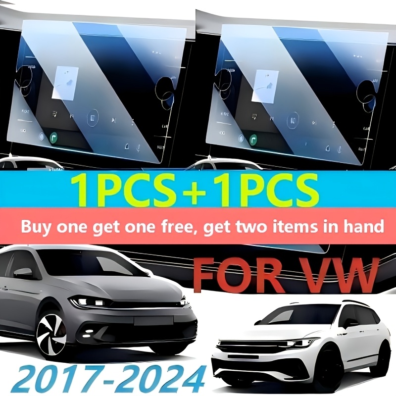 E-shop für Volkswagen 2017-2024 Displayschutzfolie, 5H Härte, universelle Passform, Touchscreen-Schutzfolie für Volkswagen 2017-2024, einfache