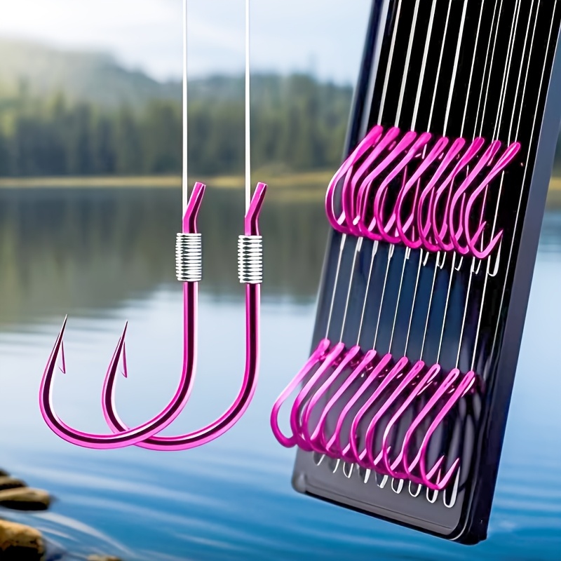 Outdoor Table Fishing Double Hooks Suitable For 1-30 Jin Fish Use Barbed Hooks Non-slip