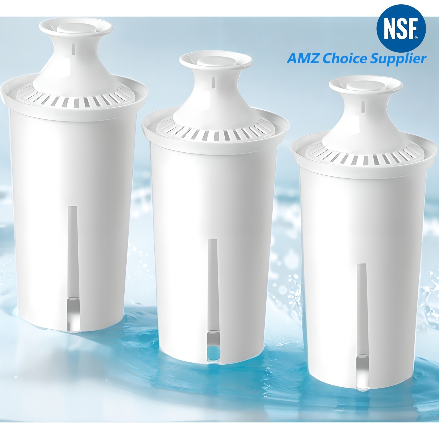 amz   supplier nsf brita water filter replacement water pitchers and dispensers for brita classic ob03   107007 and more   count details 2