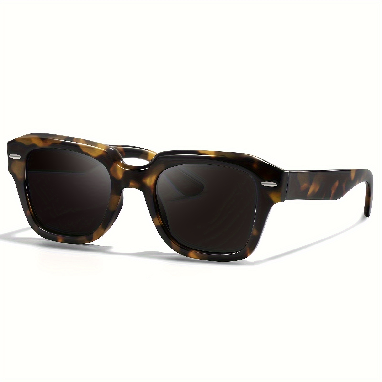 TEMU 1pc, Polarized For Women Man - Trendy & Stylish Large For Driving Beach Travel And Daily Outdoor