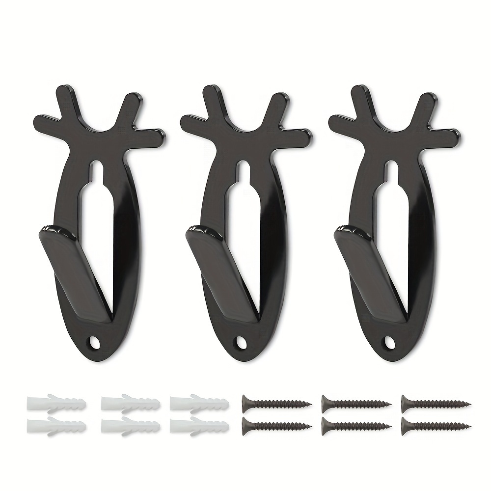 

3pcs European Mount Wall Hanger Hook Deer Mount Bracket