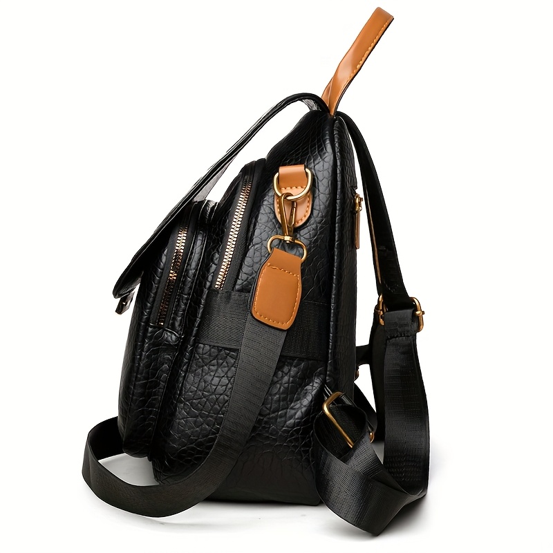 trendy studded backpack dual straps versatile shoulder - Temu