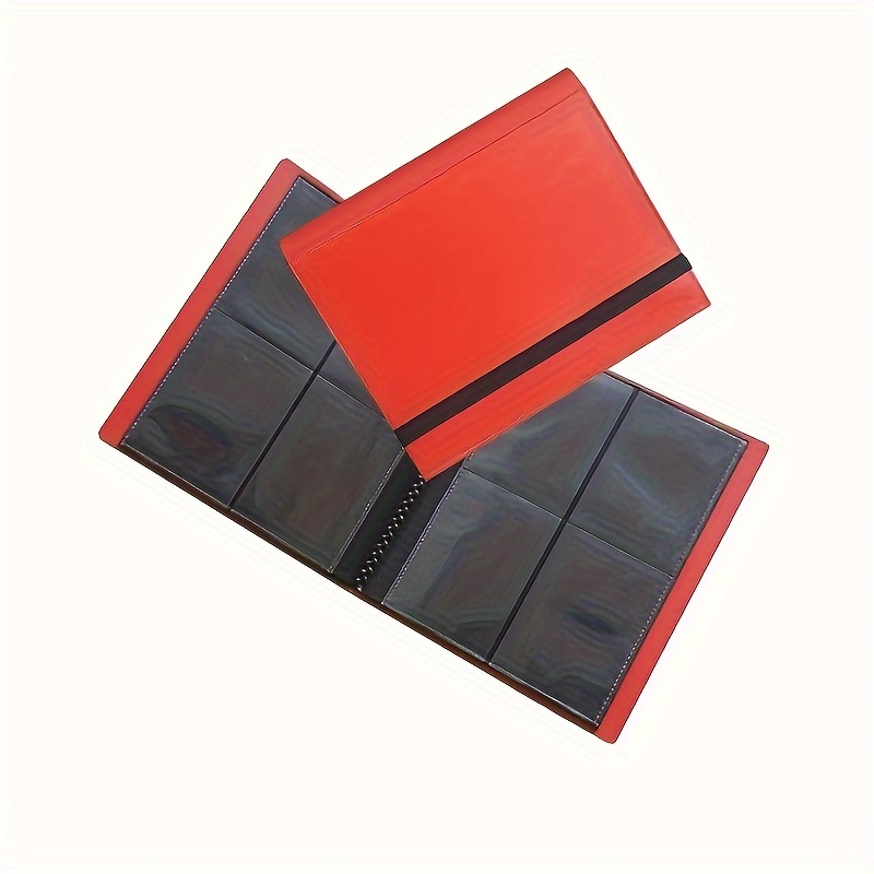 pocket trading card binder holds 160 cards side - Temu