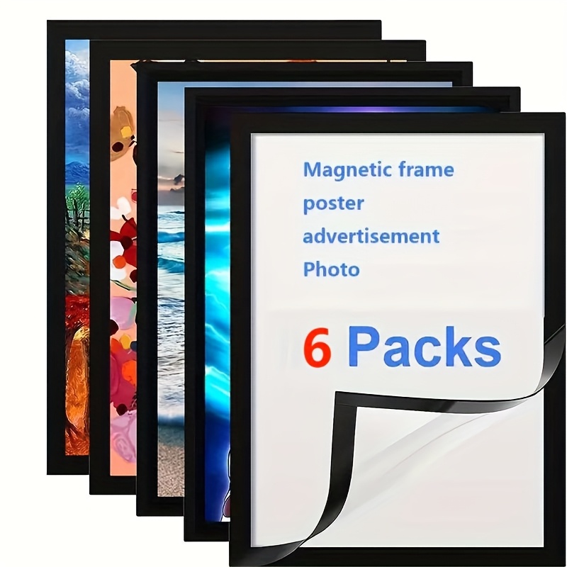 Mini Magnetic Picture Frames 2.36x3.54" With Removable
