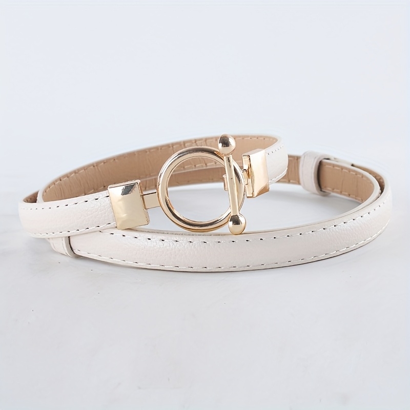 TEMU 1pc Women's Skinny Adjustable Waist Belt Tapered Waist Decor, Bohemian Style Suitable For Matching Coats, Dresses, Black Sweater Trench Coat
