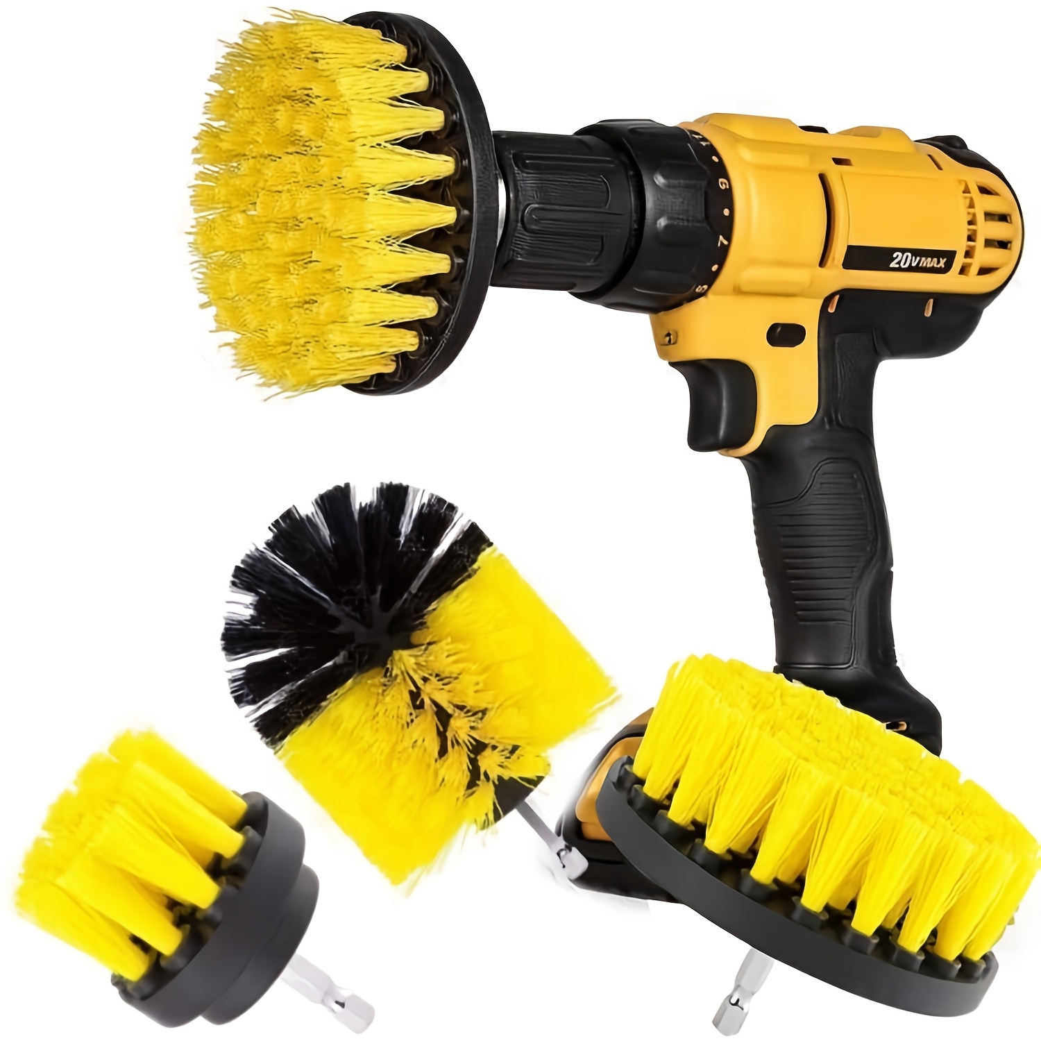 auto detailing     brush car cleaner wash brush supplies kit suitable for tires car mats floor mats bathrooms and   scrubber brush cleaning sets