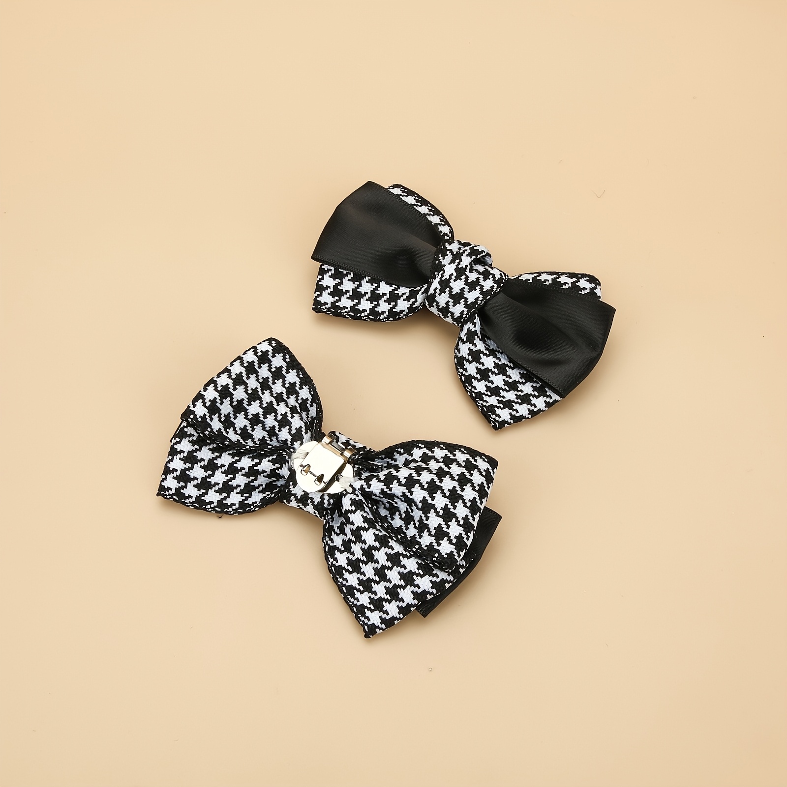 1 Pair Exquisite Fashion Black Design Shoe Clips Removable Wedding Shoe Decoration Shoe Clips Additions For Party High Heels Shoe Flowers, Without Battery