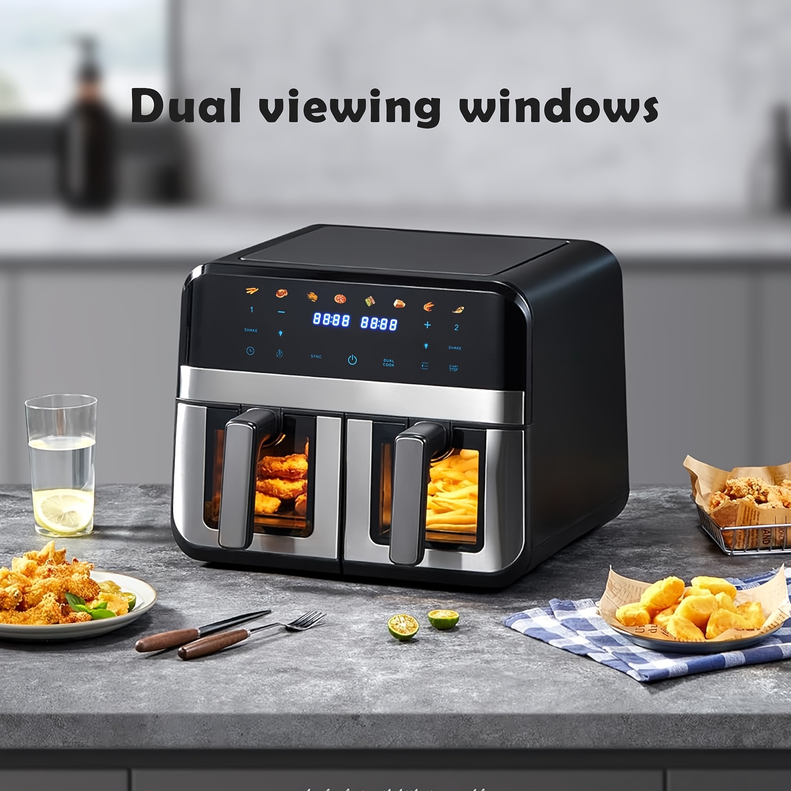 9L Double Air Fryer