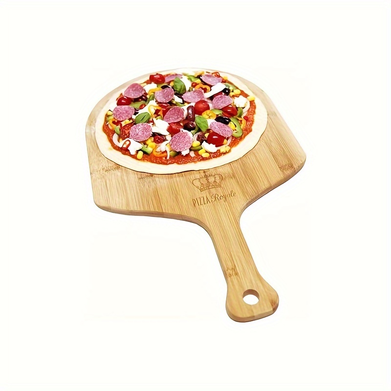  Mekomy Sliding Pizza Peel, The Pizza Peel That Transfers Pizza, Pizza  Paddle with Handle, Pizza Spatula Paddle for Indoor & Outdoor Ovens,  Kitchen Essential Baking Tool for Sliding Pizza Peel (1/Set)