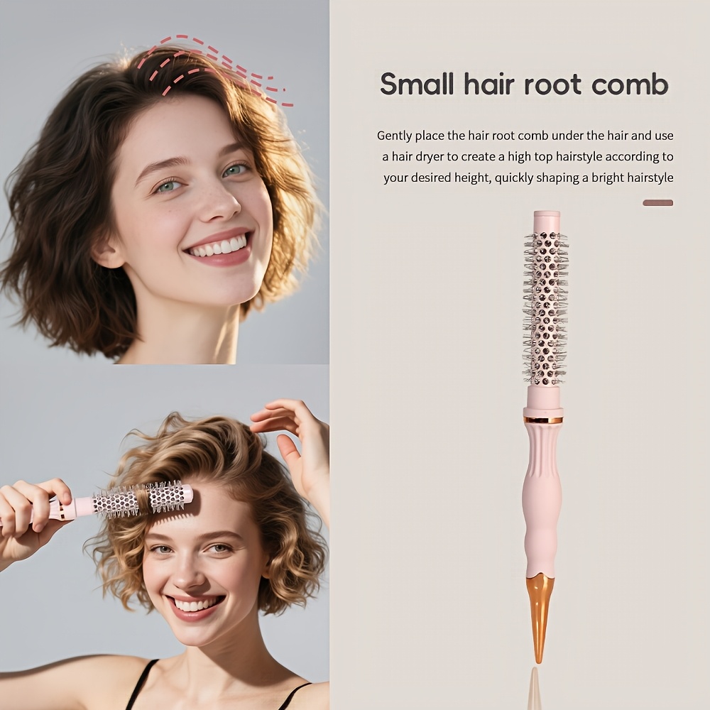 Salon-Grade Ceramic Thermal Curling Roller Comb