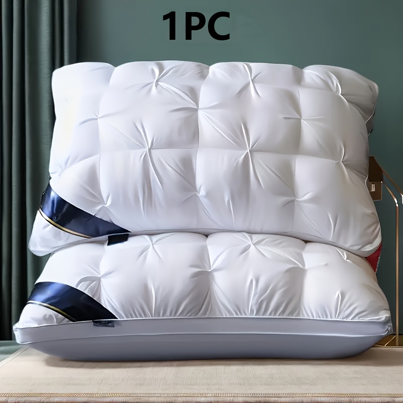 TEMU 4/2/1 Luxury Hotel Quality Pillow, Deep Sleep Cervical Spine Support Pillow, Healthy Home Bedding Pillow, Suitable For Rvs, Living Rooms,
