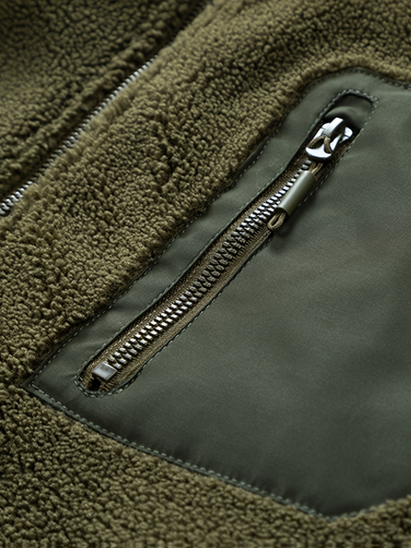 Chaqueta de Lana para Hombre Otoño e Invierno, Chaqueta Polar Casual con Cuello Alto, Nuevo Chaqueta Cómoda, Cárdigan, Ropa de Exterior para Hombre