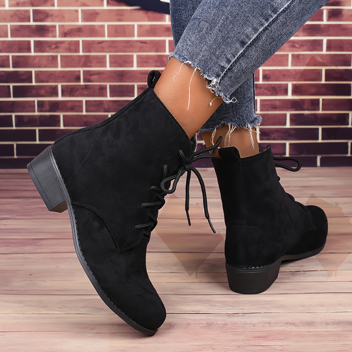 

Women's -up Ankle Boots, Pointed Toe , Mid , Footwear, Insole And Lining, And European - Area