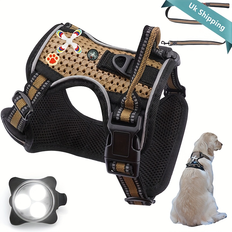 Adjustable No-Pull Dog Harness, Lightweight EVA Material