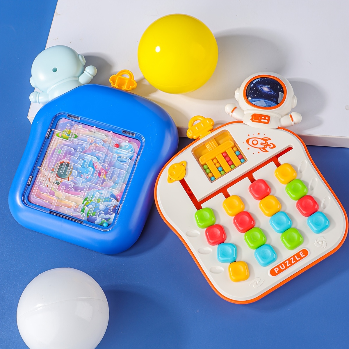 Four-Color Maze Game for Kids